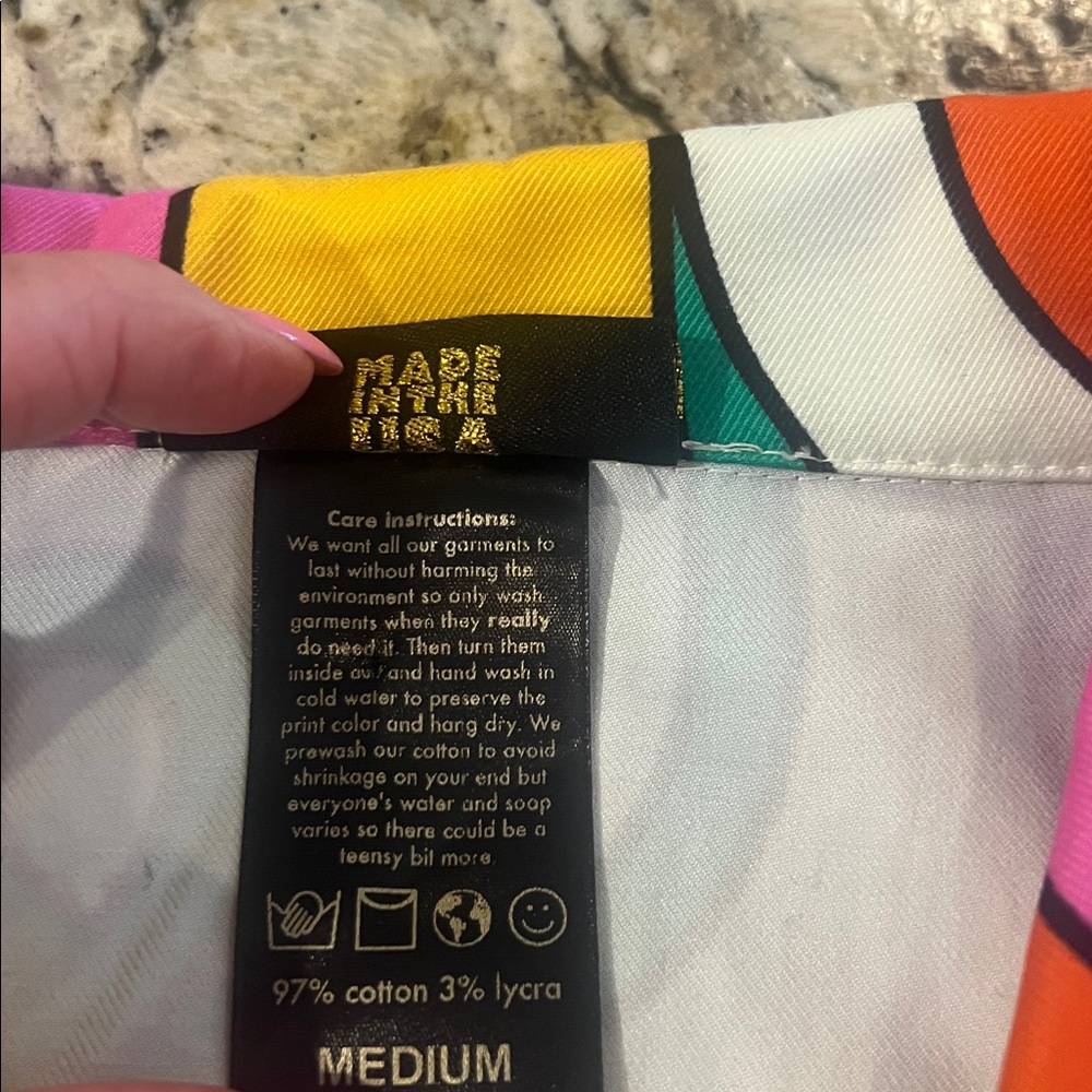 Nooworks Multicolor Graphic Zip-Front Jumpsuit - Picture 12 of 12